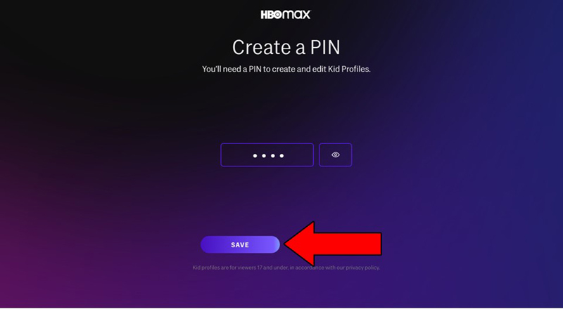 Hbo Max Create A Pin