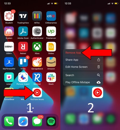Youtube App Remove Process