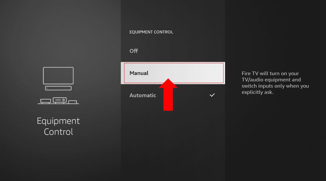 Adjust your Fire Stick equipment control settings.