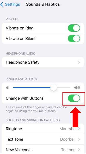 Disable the volume buttons on your iPhone or iPad.