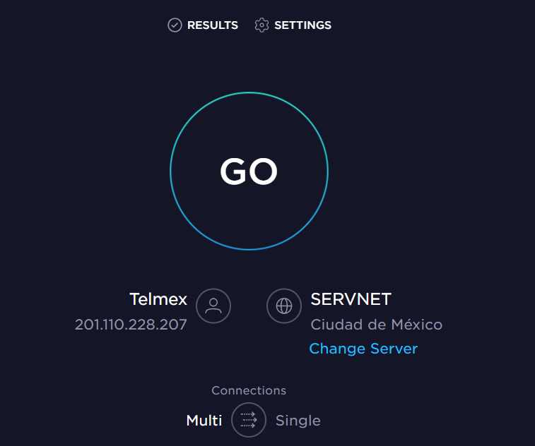Check your Internet speed.
