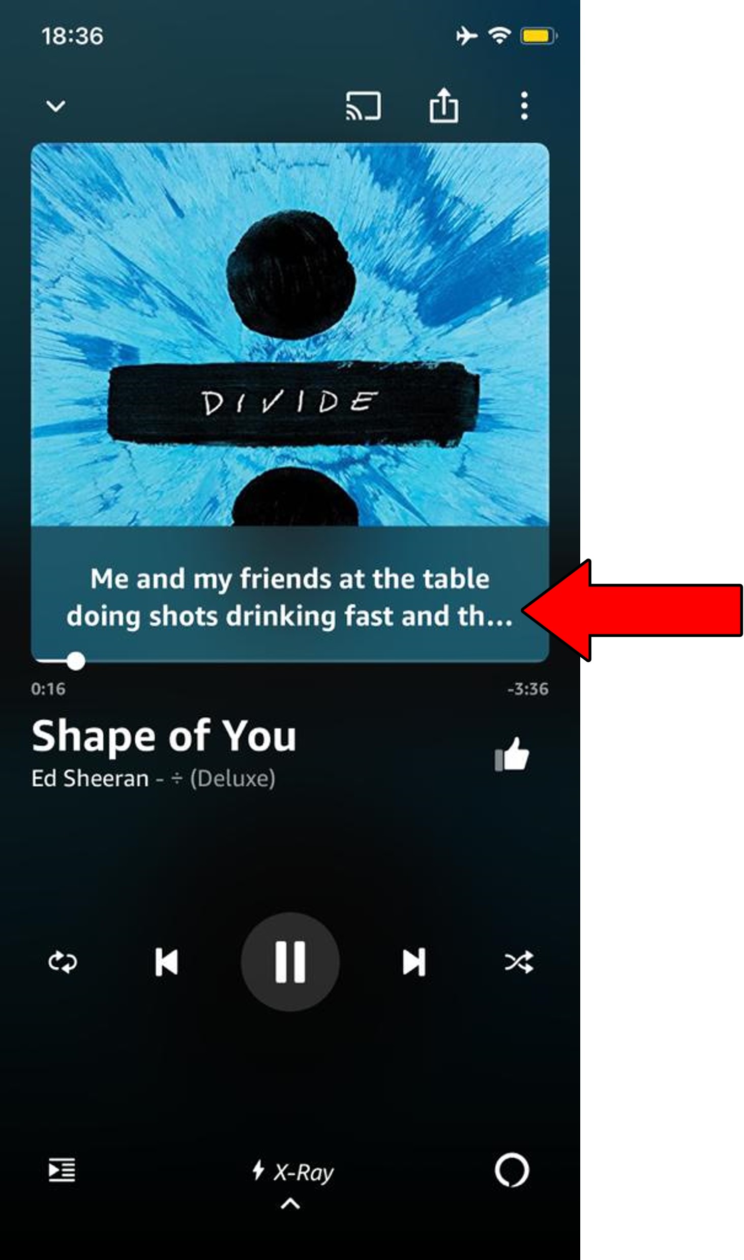 How to access lyrics on Amazon Music