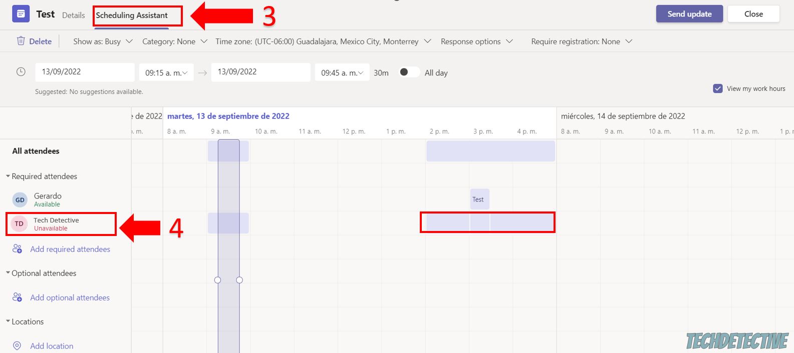 How to see a colleague's calendar in Teams
