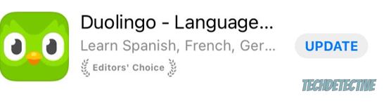 Update Duolingo on iOS devices