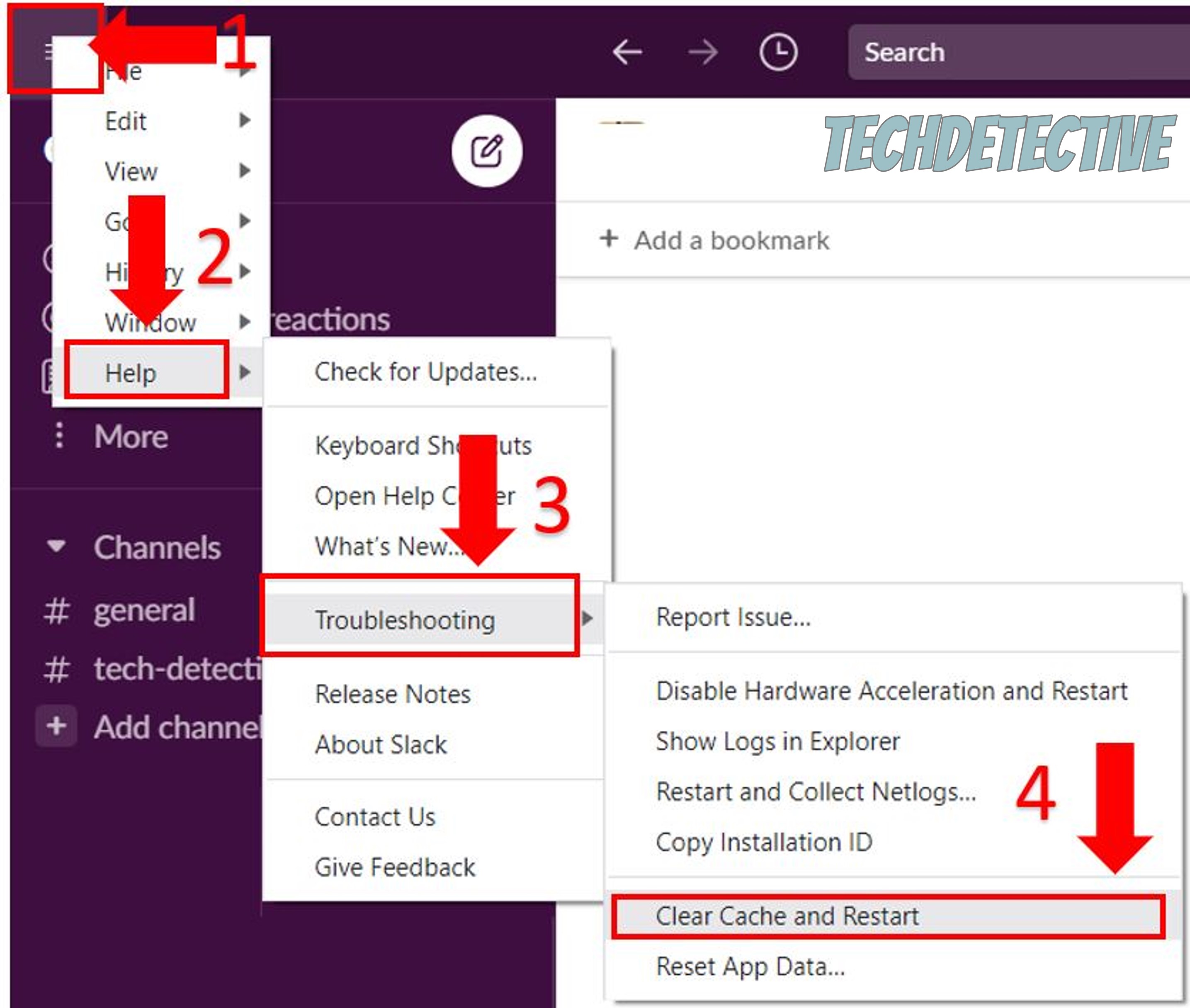 How to clear Slack cache on Windows