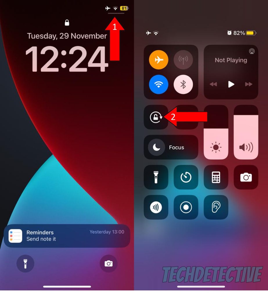 How to disable the screen rotation lock on iOS