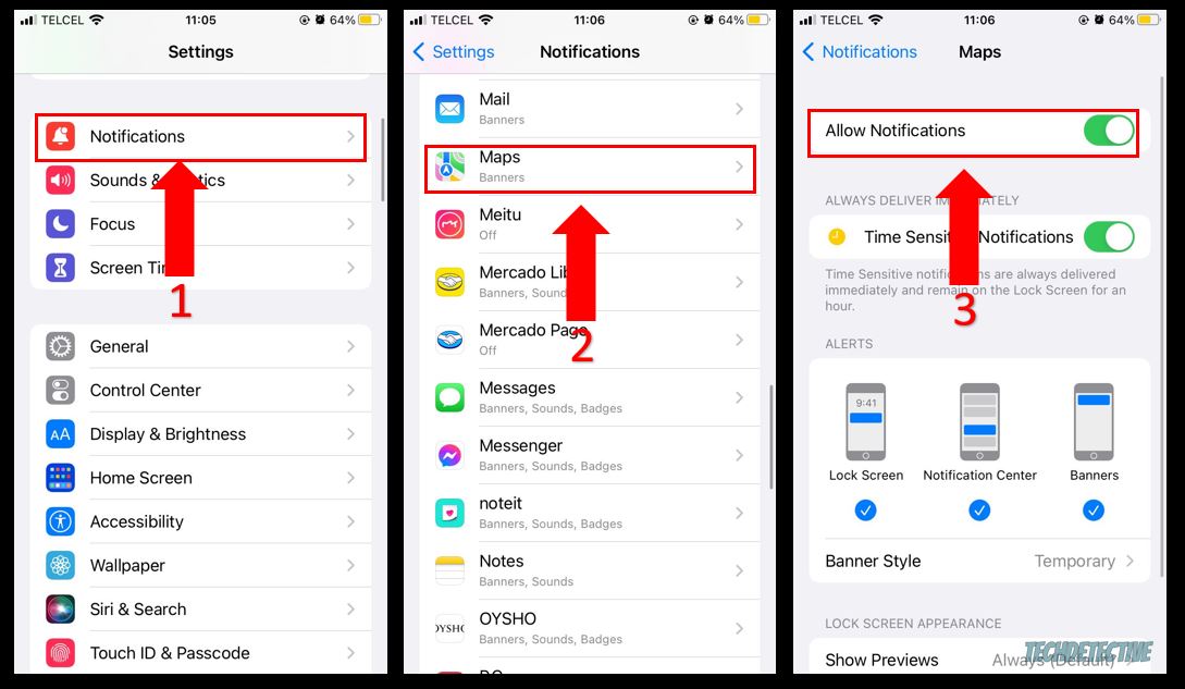 How to disable Apple Maps notifications?